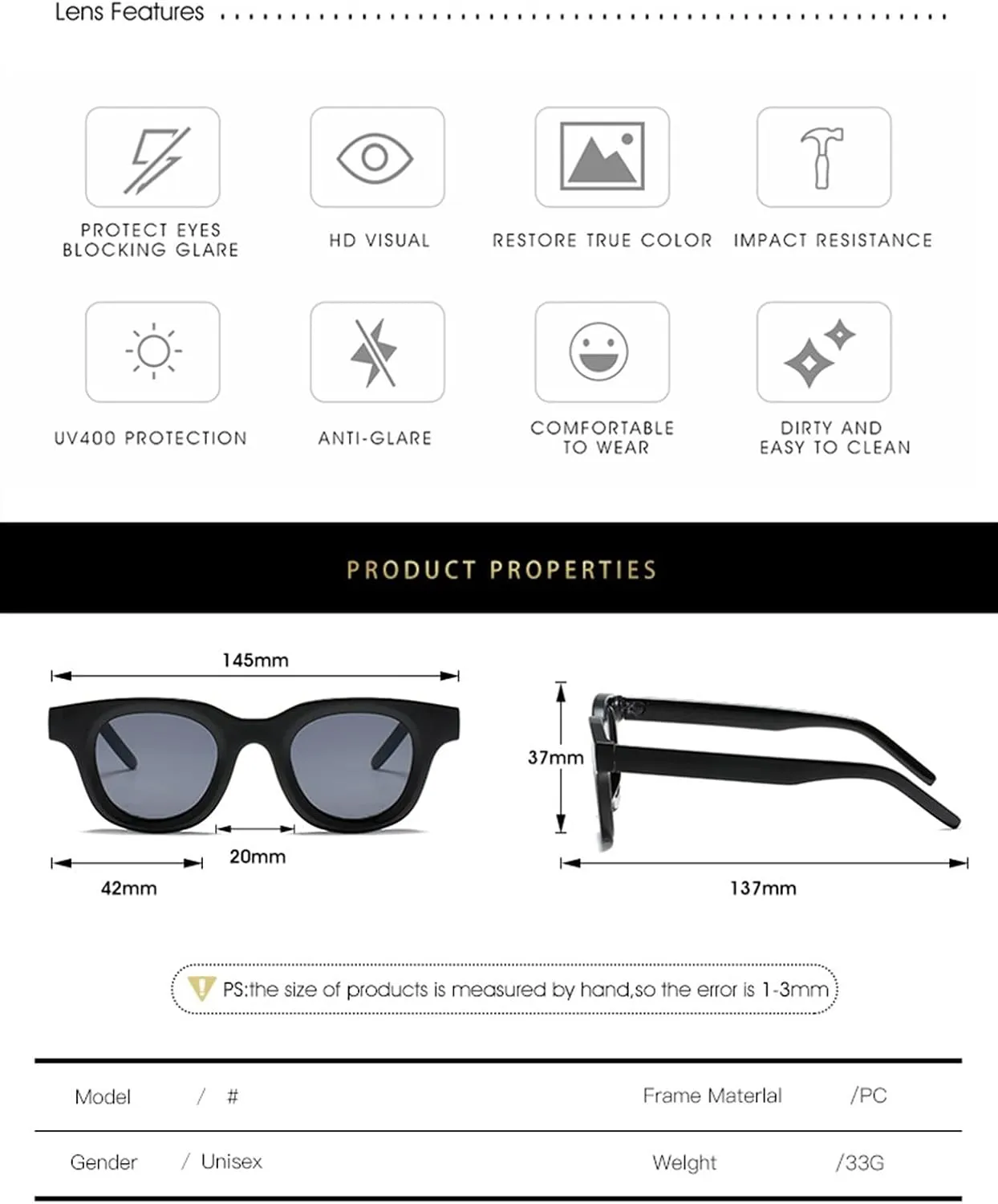 Women's Small Frame Vacation Sunglasses Outdoor Men's Driving Shopping Decorative Sun Glasses