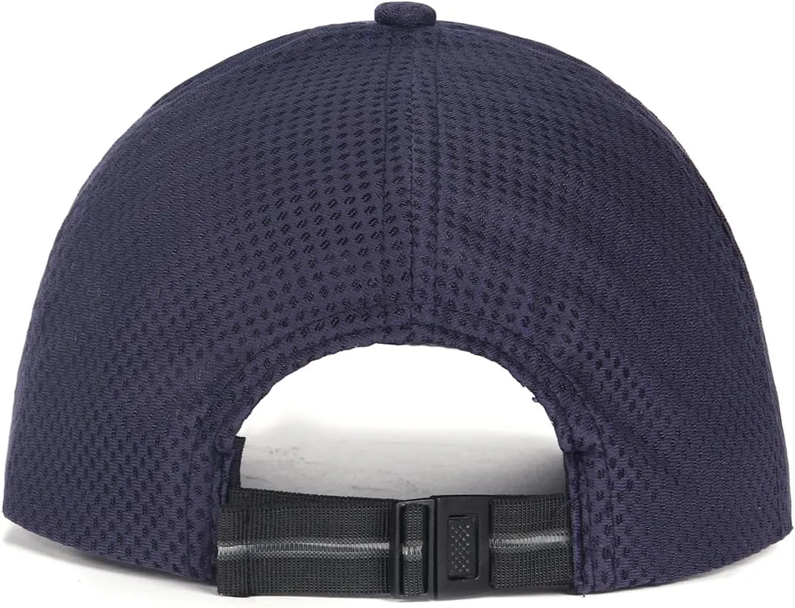 Zylioo Extra Large Mesh Baseball Cap,Big Stretch Fit Sports Caps,Structured Running Hat for Big Heads 21.5"-24.5"